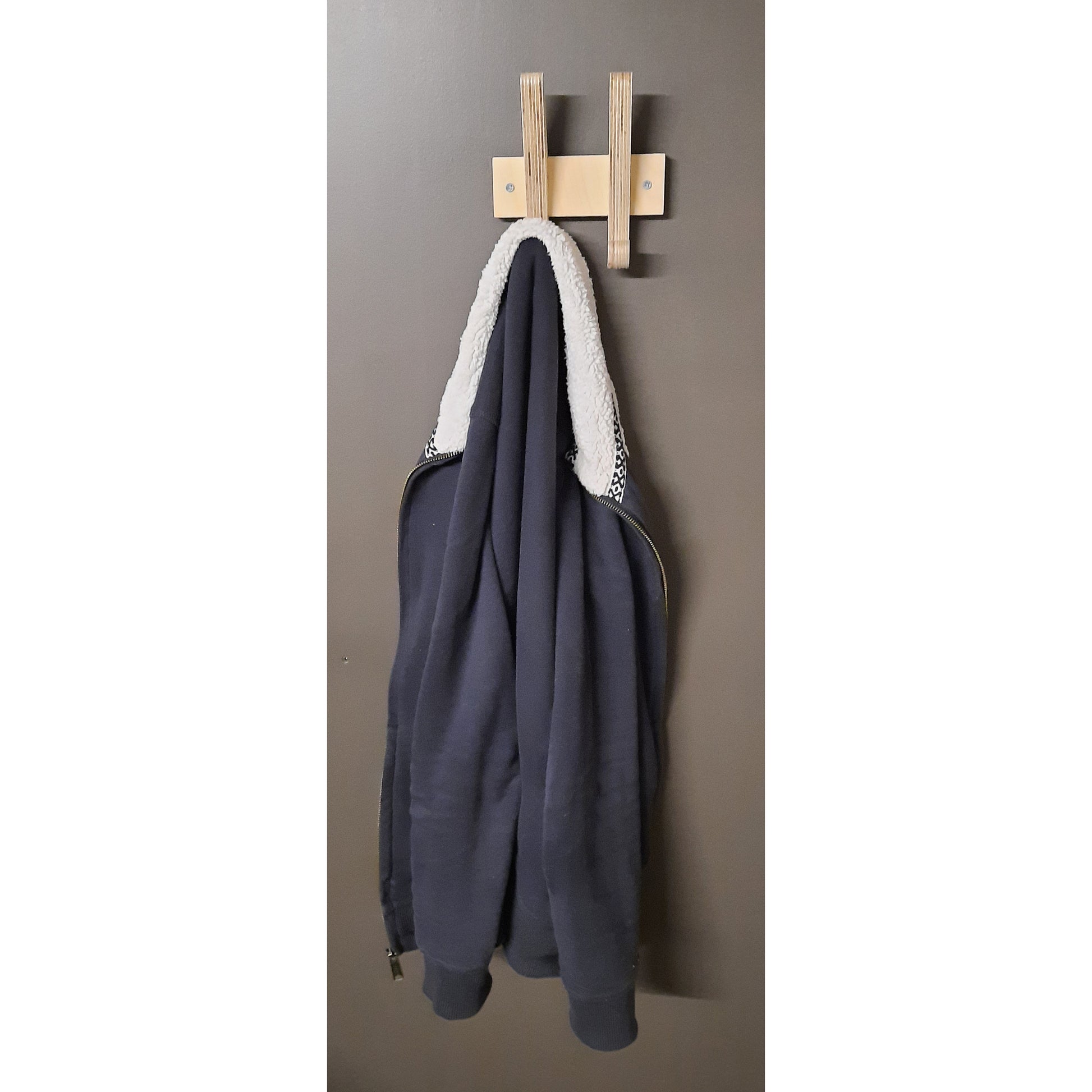 plywood jacket hooks