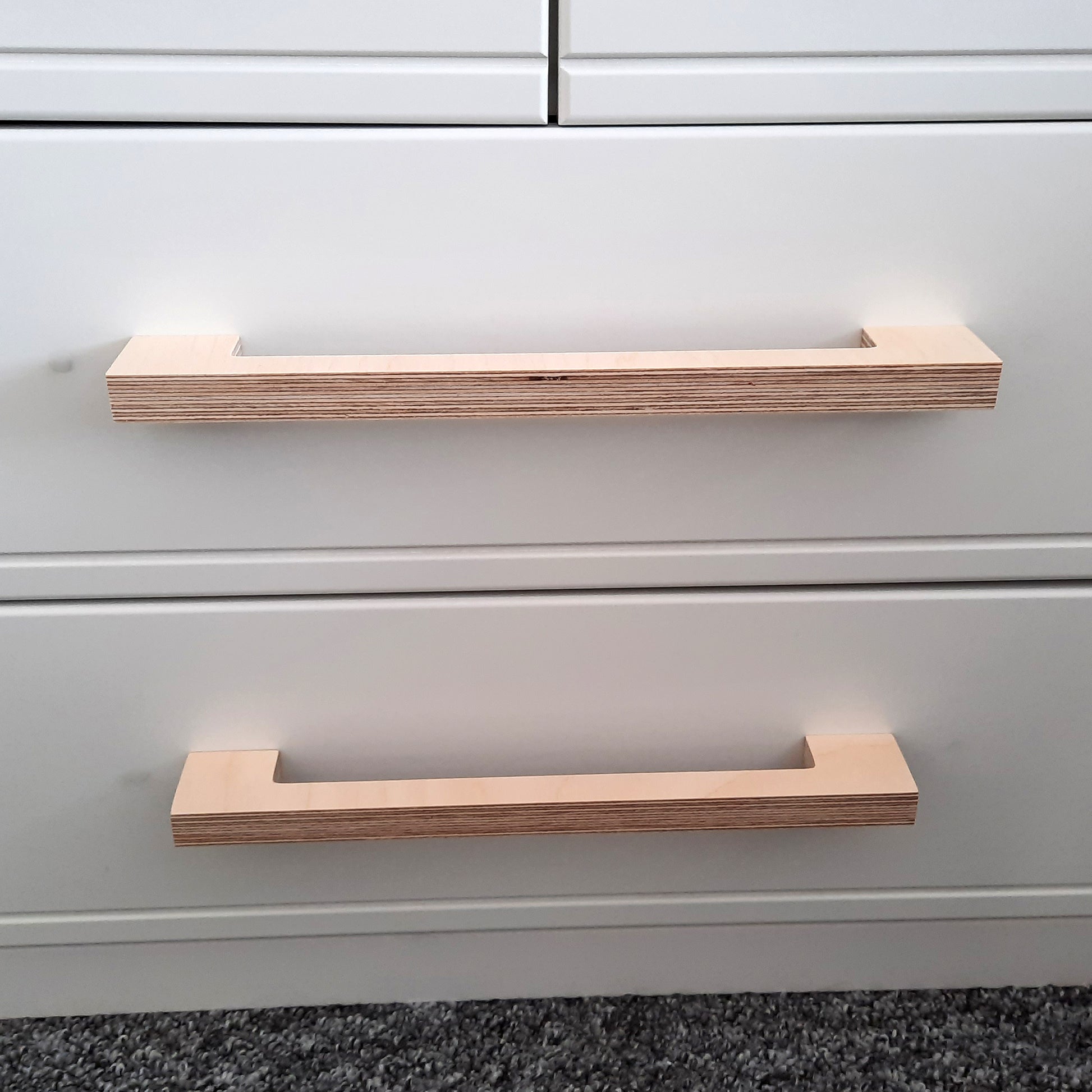 Wide Edge Plywood Handles