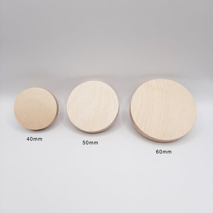 round plywood knobs