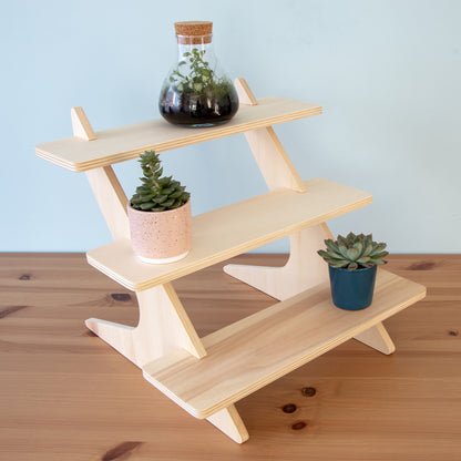 Three Shelf Display Countertop Stand