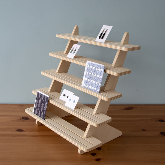 5 tier shelf display stand