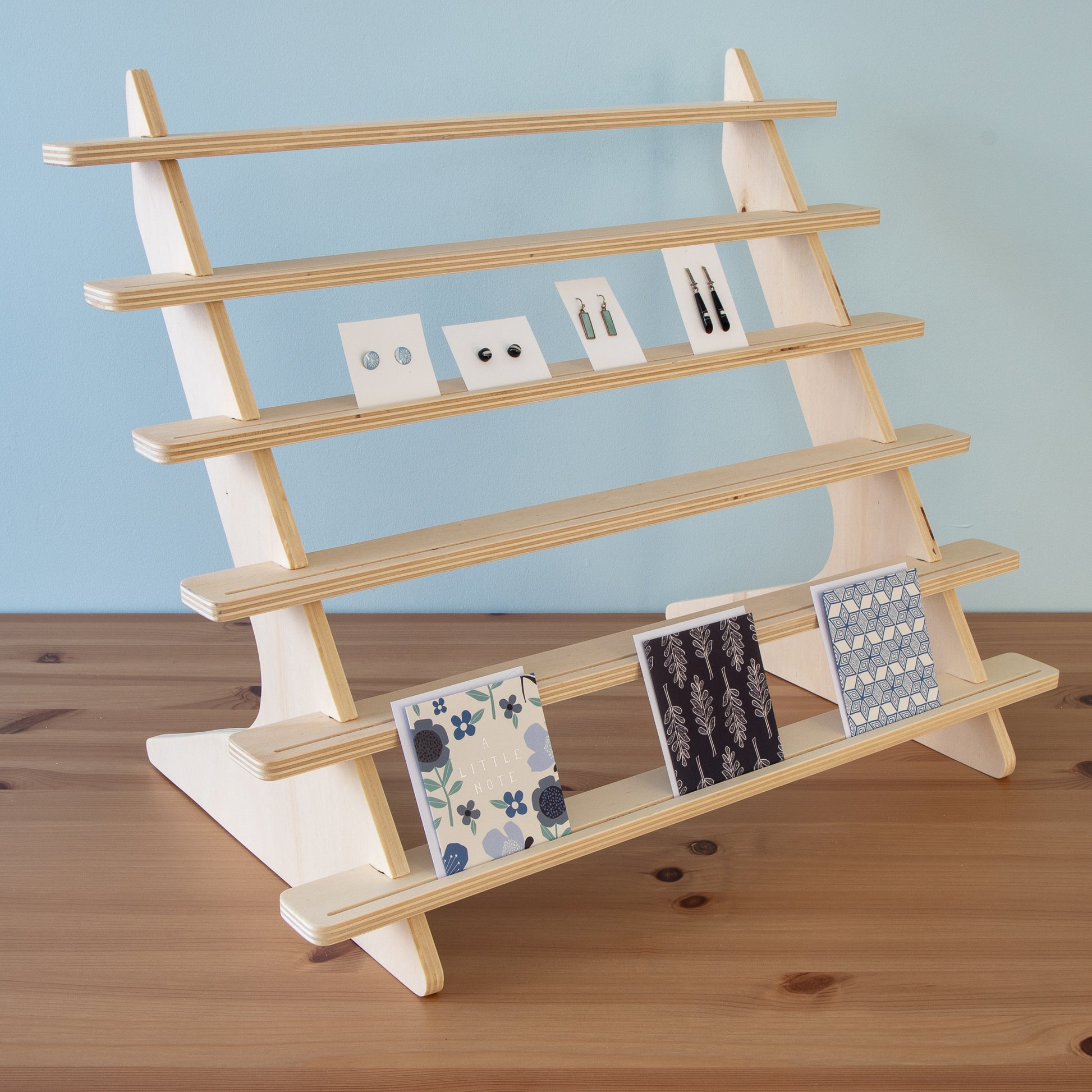 retail card display stand