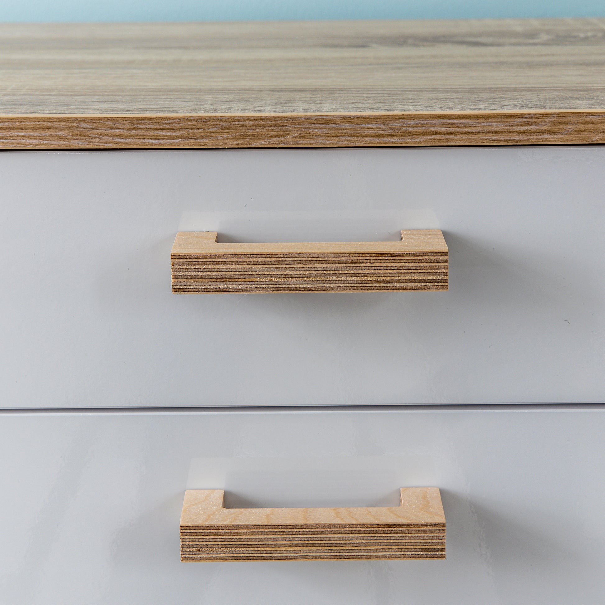 Birch Plywood Drawer Handles