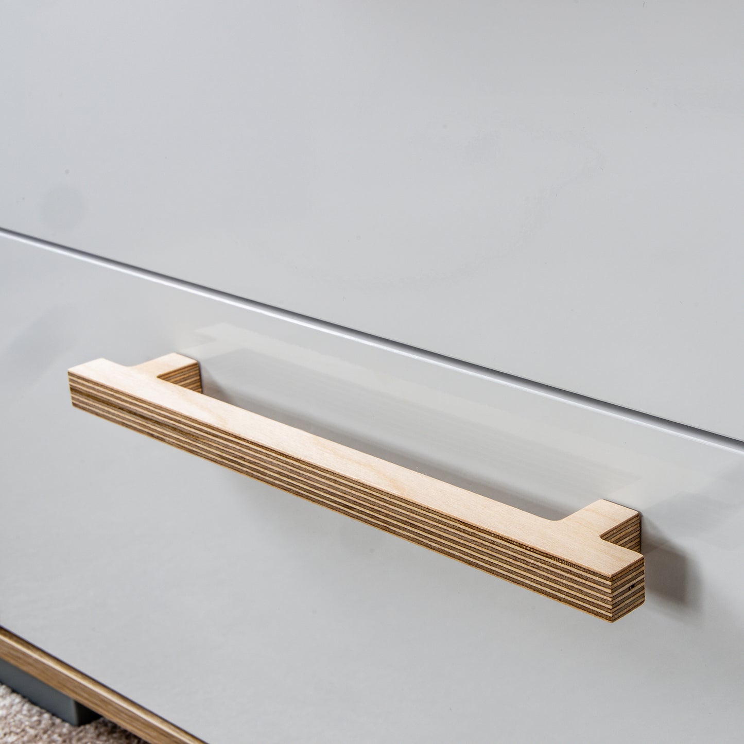 T Bar Plywood Drawer Handle