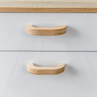 Curved Drawer Plywood Handle