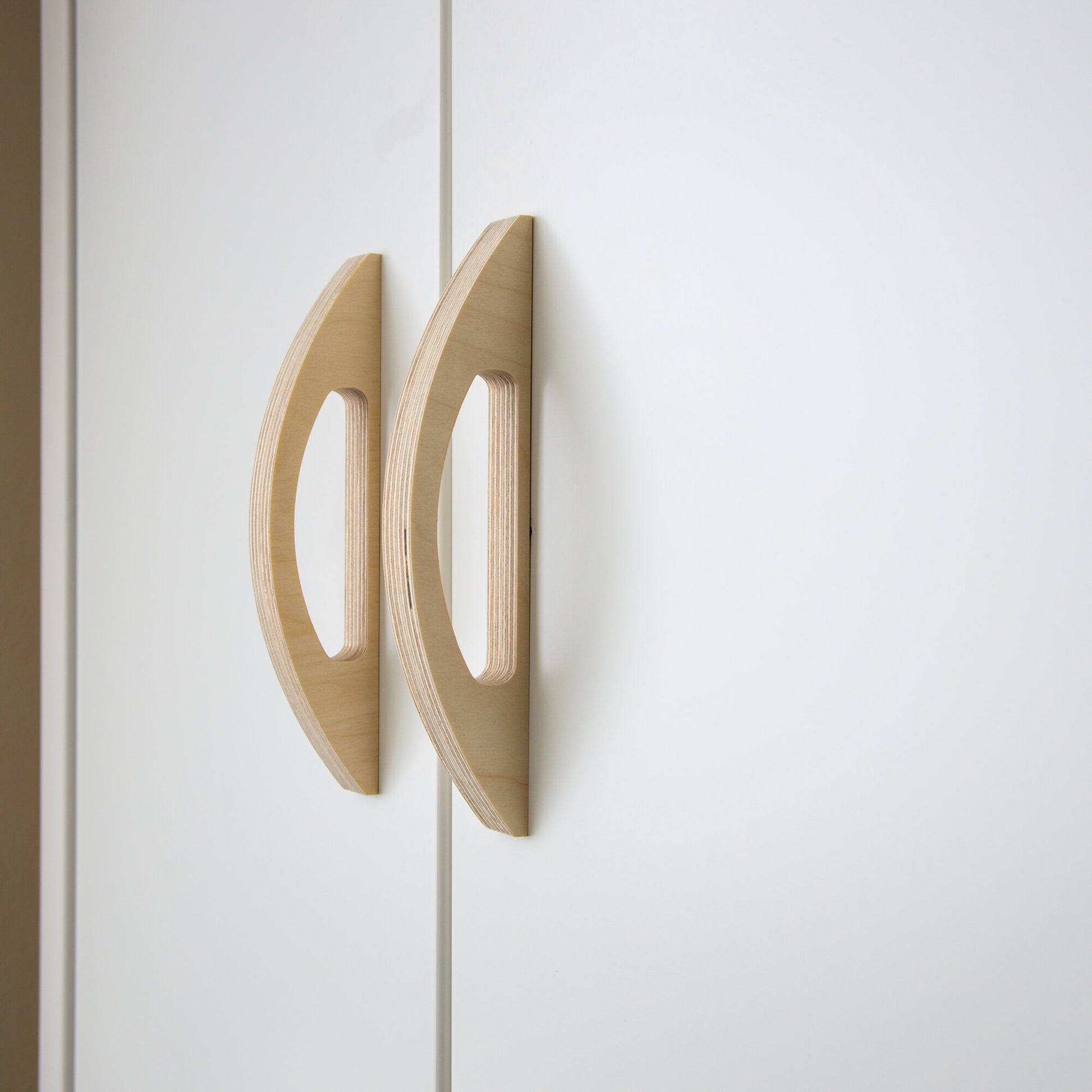 Arched Plywood Handles