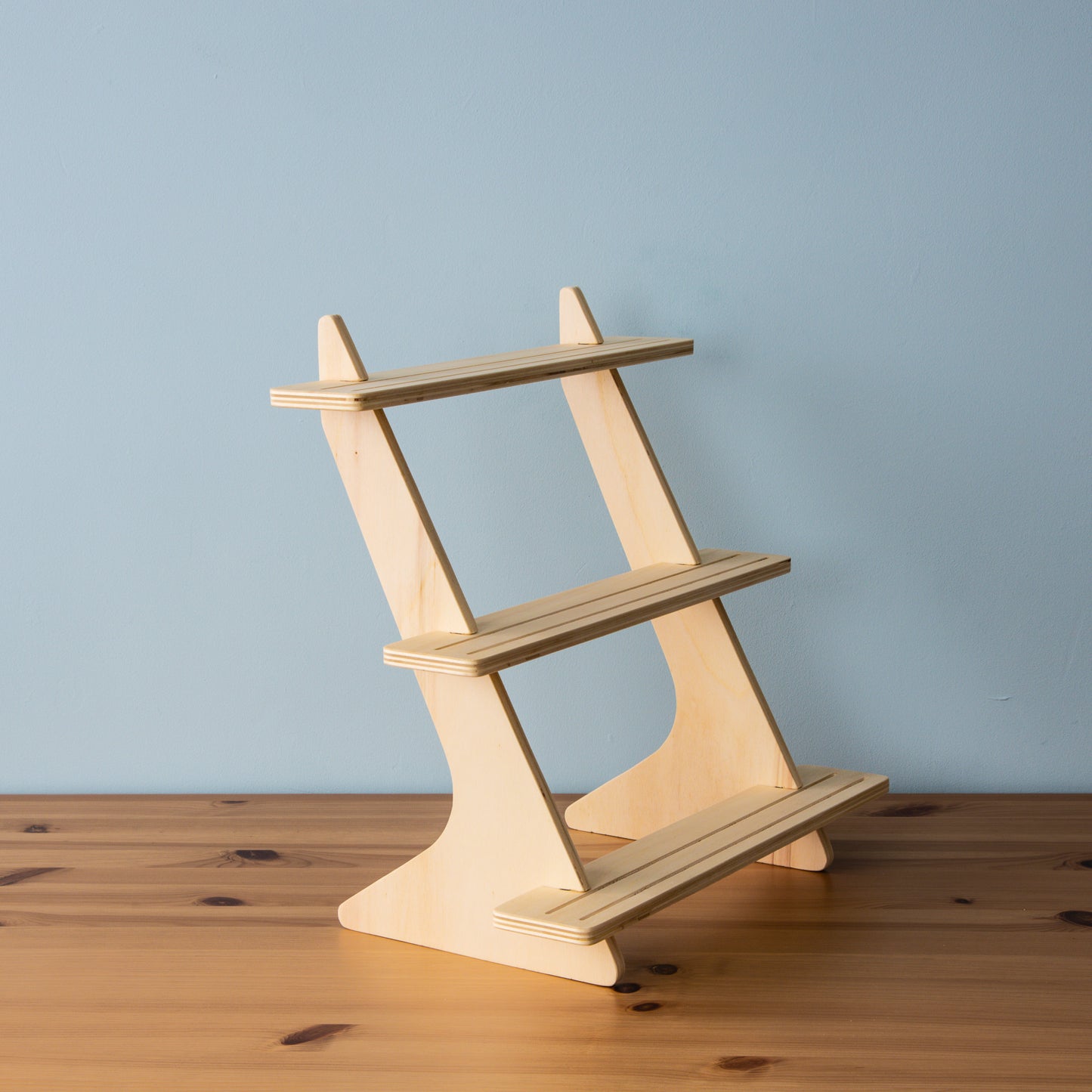 Space Saving Compact 3 Tier Display Stand