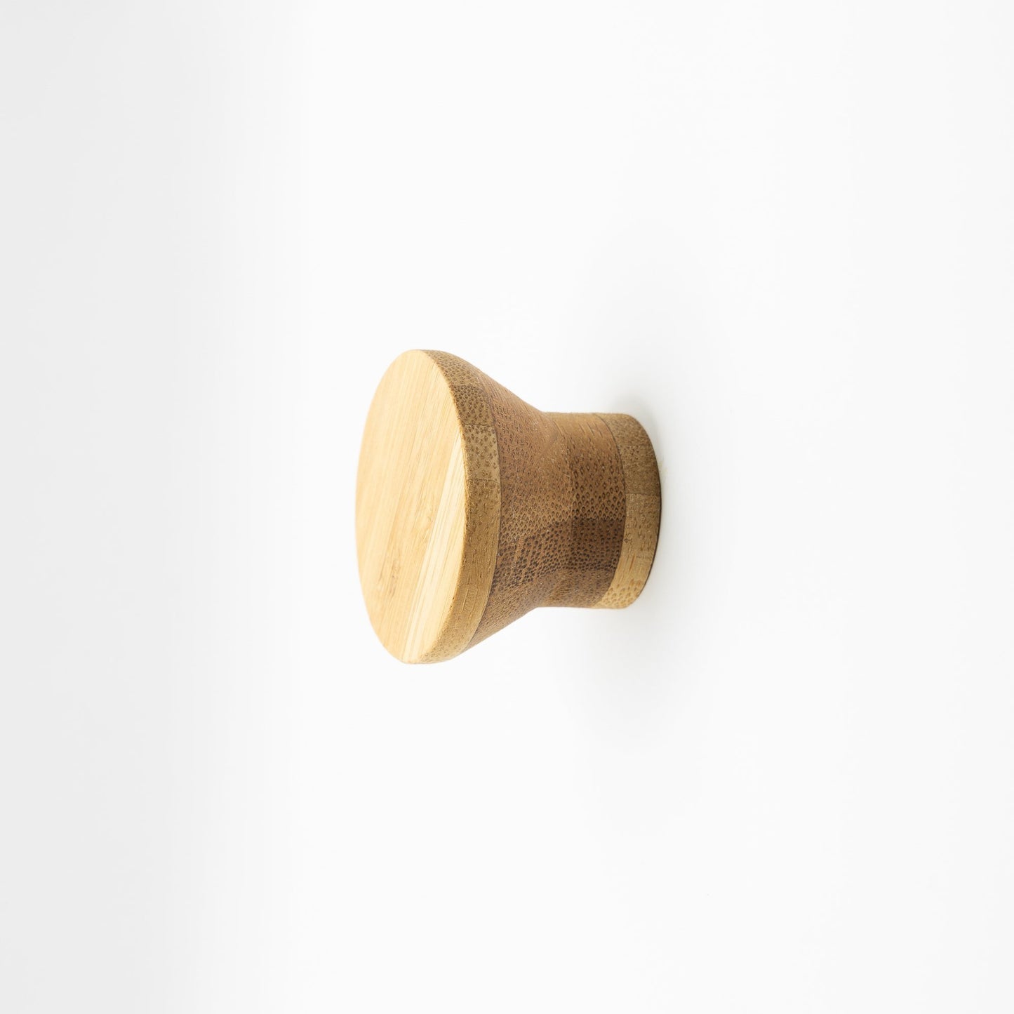 Round Bamboo Knob