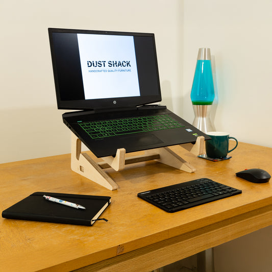 Adjustable Wooden Laptop Stand