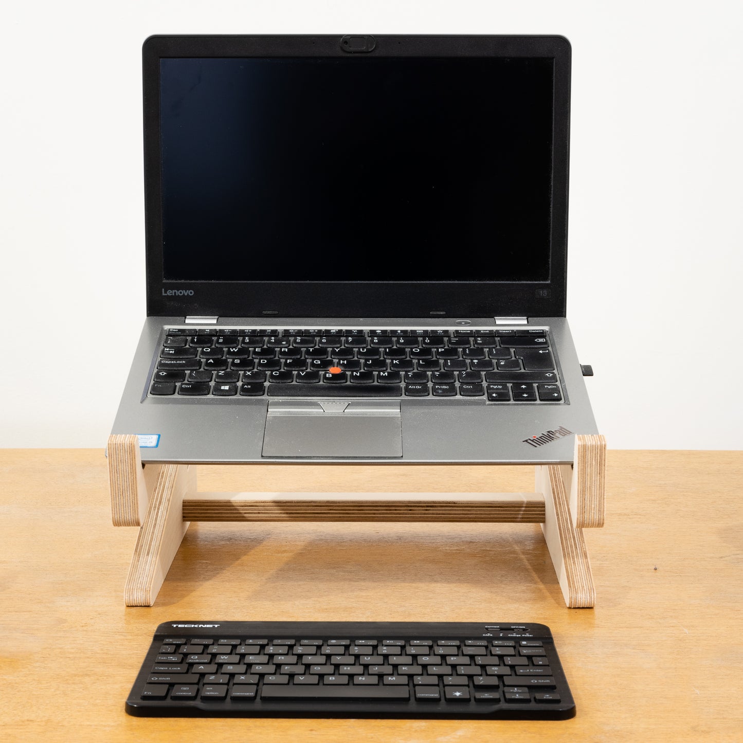 Adjustable Wooden Laptop Stand