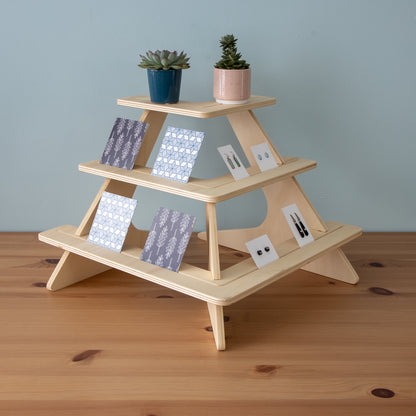 corner display stand