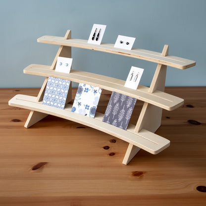 Concave Shelf Display Countertop Stand