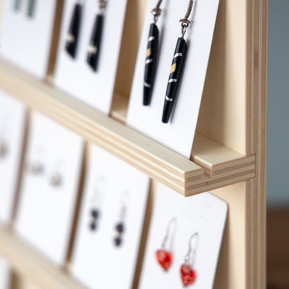 Curved Top Earring Jewellery Display Board