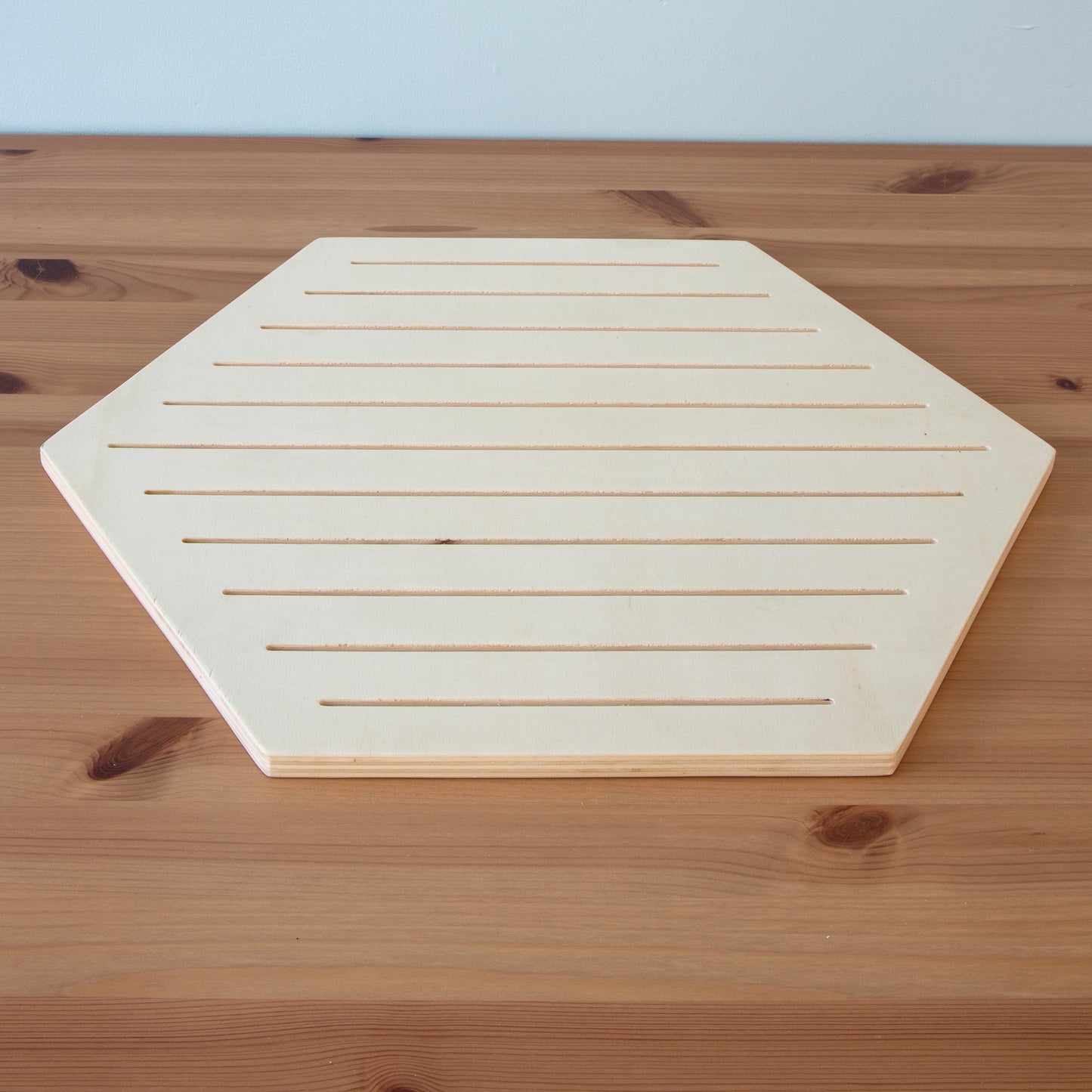 hexagon earring card stand