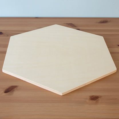 hexagon shape plywood