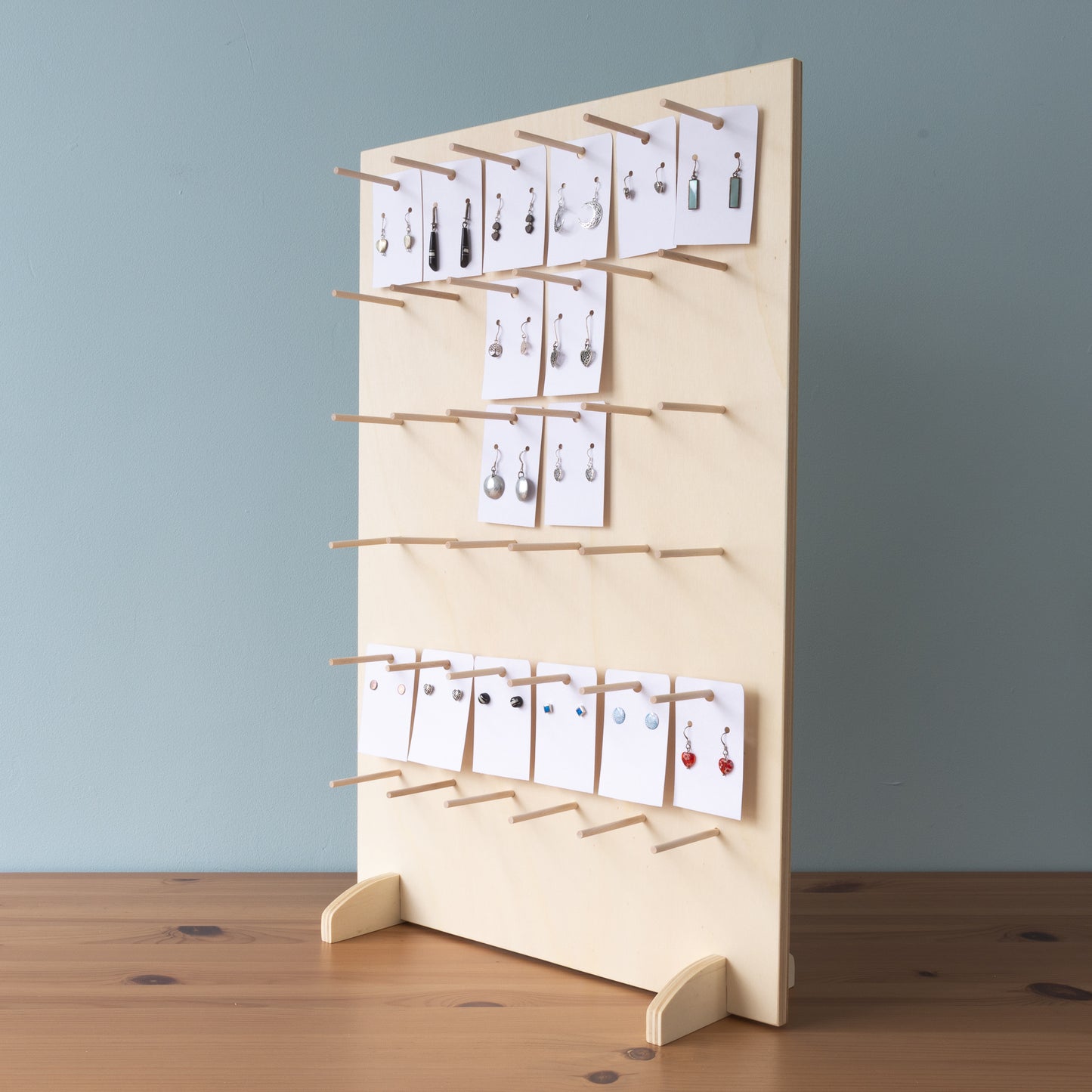 Rectangular Jewellery and Keyring Pegboard