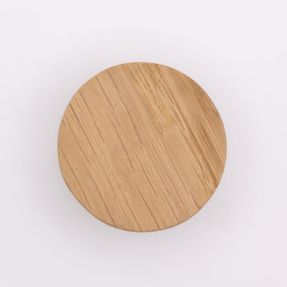 Solid Oak Round Knob