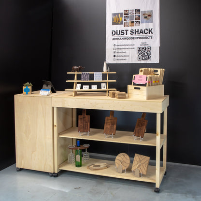 popup shop counter table