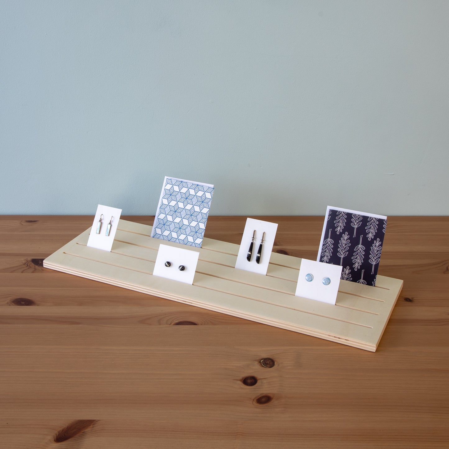 earring card rectangle display stand