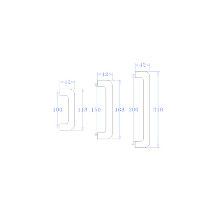 Round Edge Plywood Handle