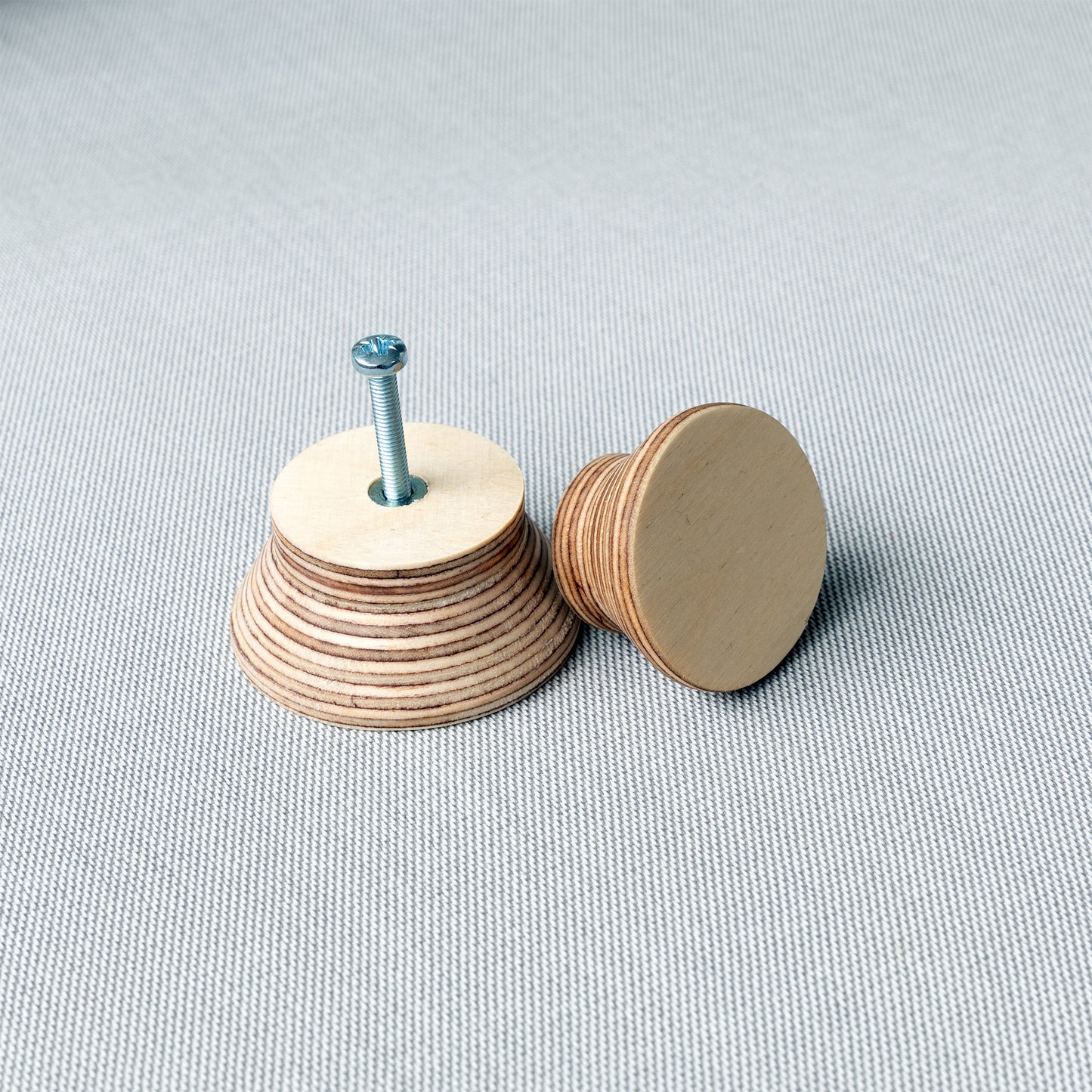 Round Plywood Drawer Knob