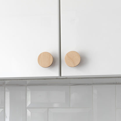 Ergonomic Round Plywood Knob