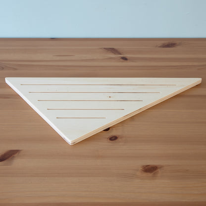 Triangular Corner Display Stand