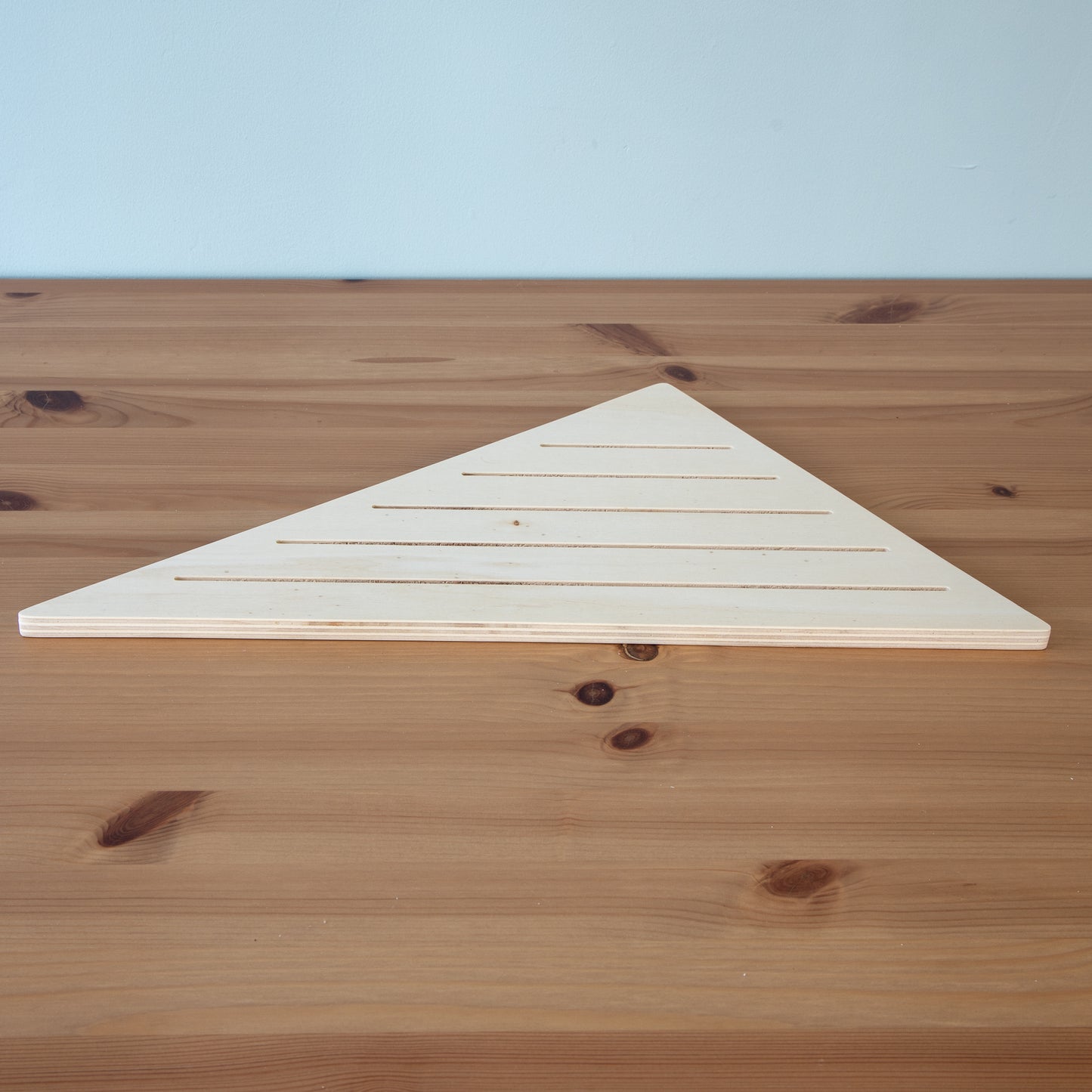 Triangular Corner Display Stand