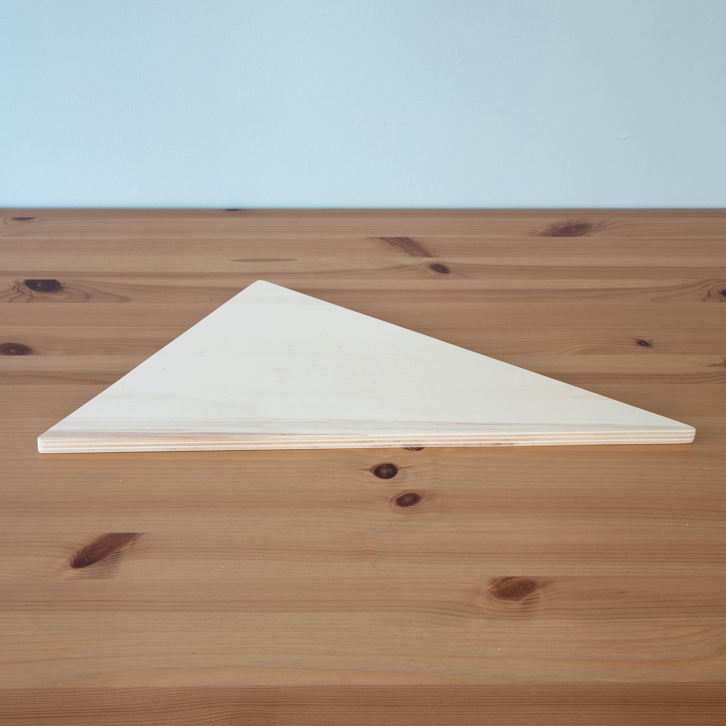 triangle plywood display