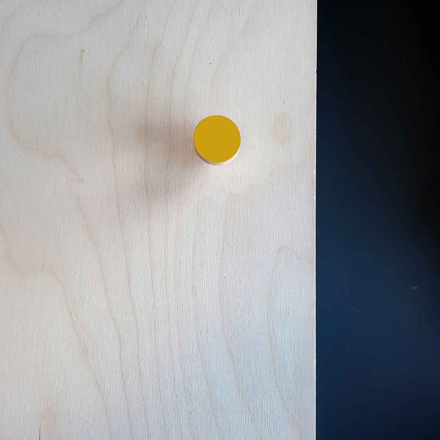 yellow round cabinet knobs