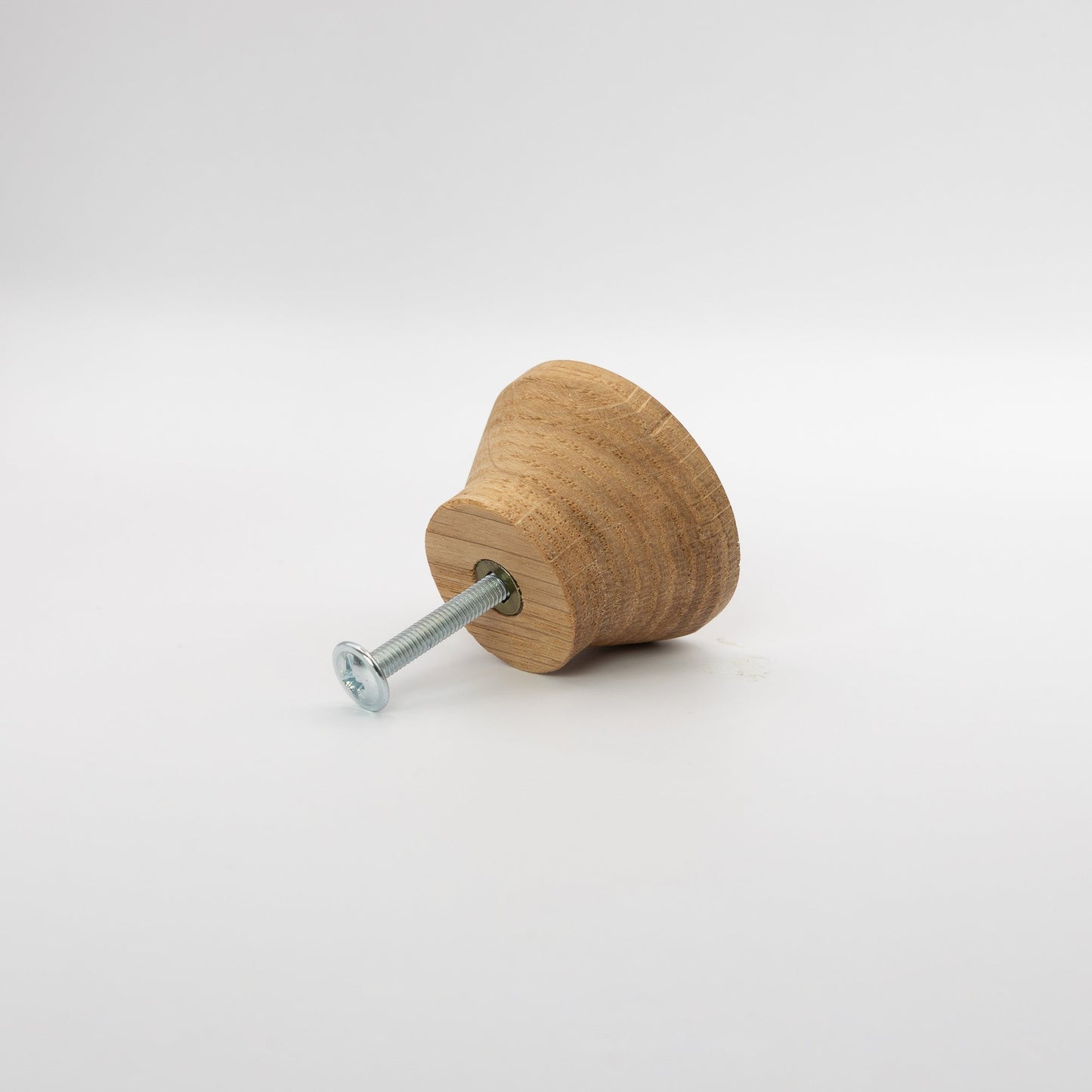 Oak Round Cabinet Knob