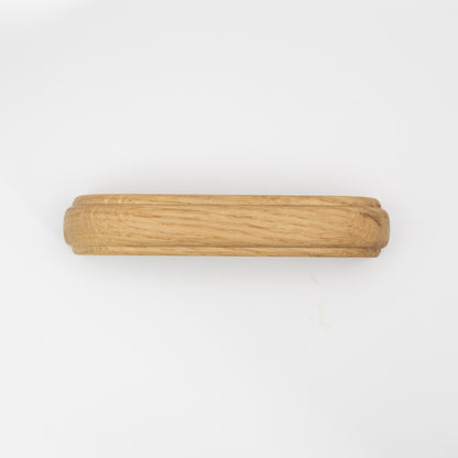 Solid Oak Pull Handle for Cabinet Doors and Drawers 112mm