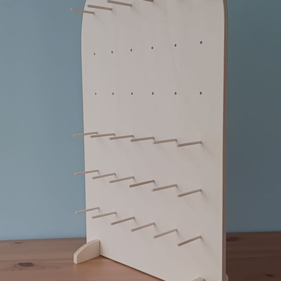 jewellery pegboard display stand